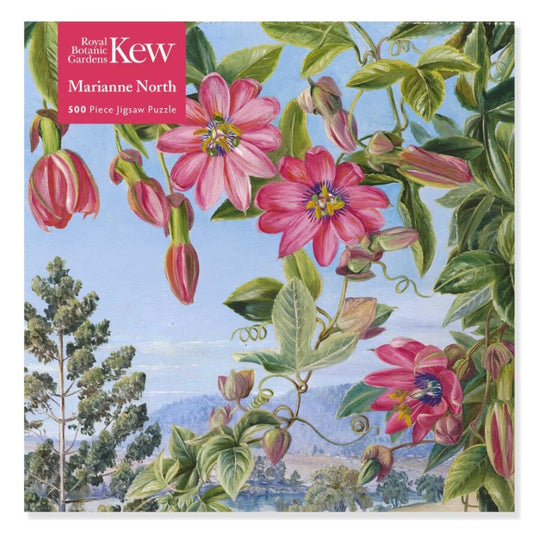 Kew Marianne North - View in the Brisbane Botanical Garden 500 Piece Puzzle