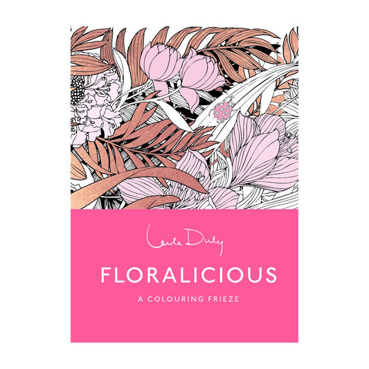 Floralicious- A Colouring Frieze
