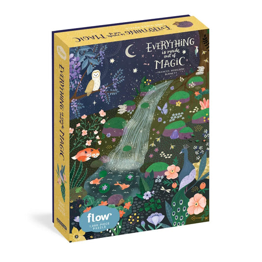 Flow 1000 Piece Jigsaw Puzzle - Everything is made out of Magic