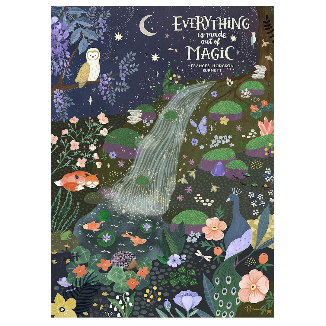 Flow 1000 Piece Jigsaw Puzzle - Everything is made out of Magic
