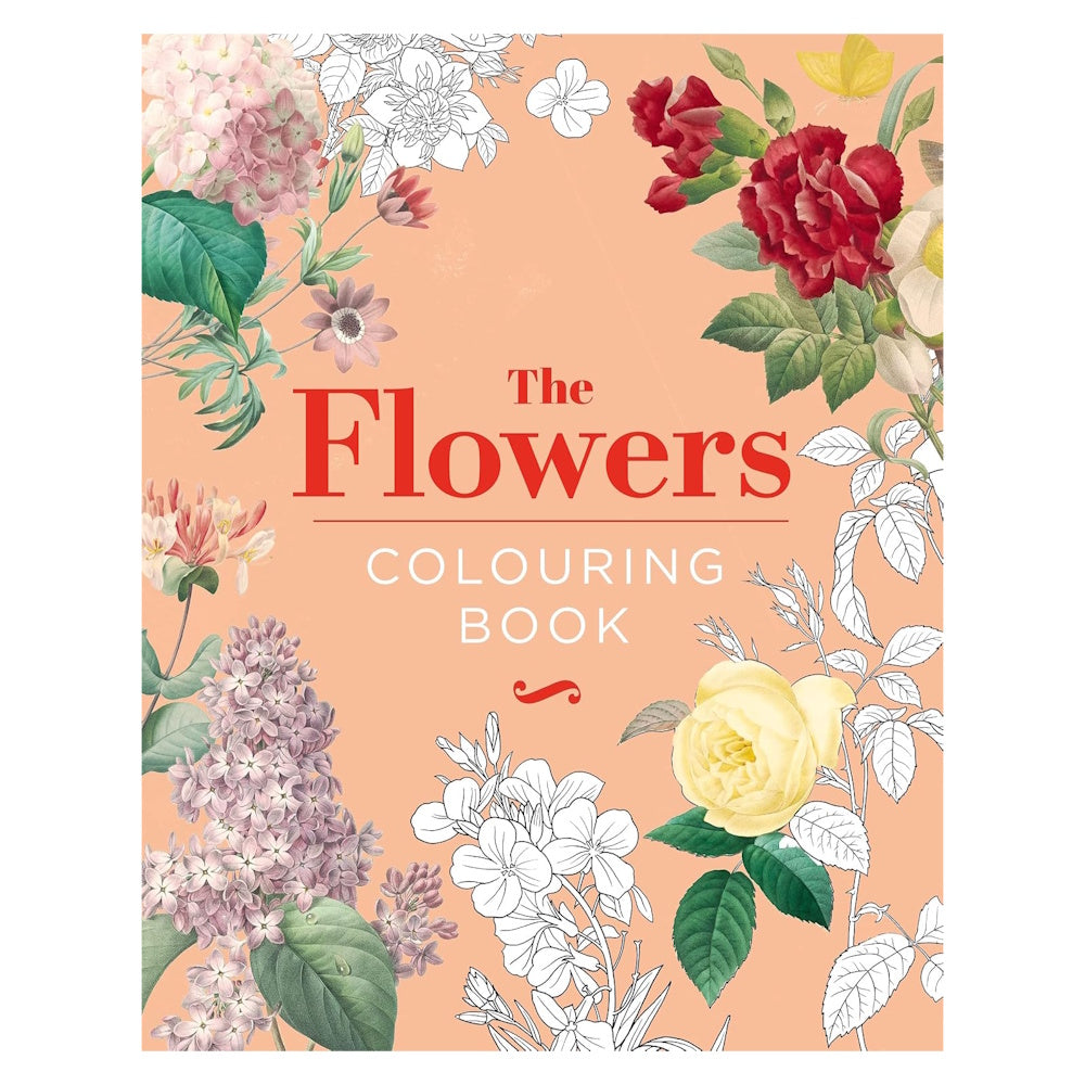 The Flowers Colouring Book