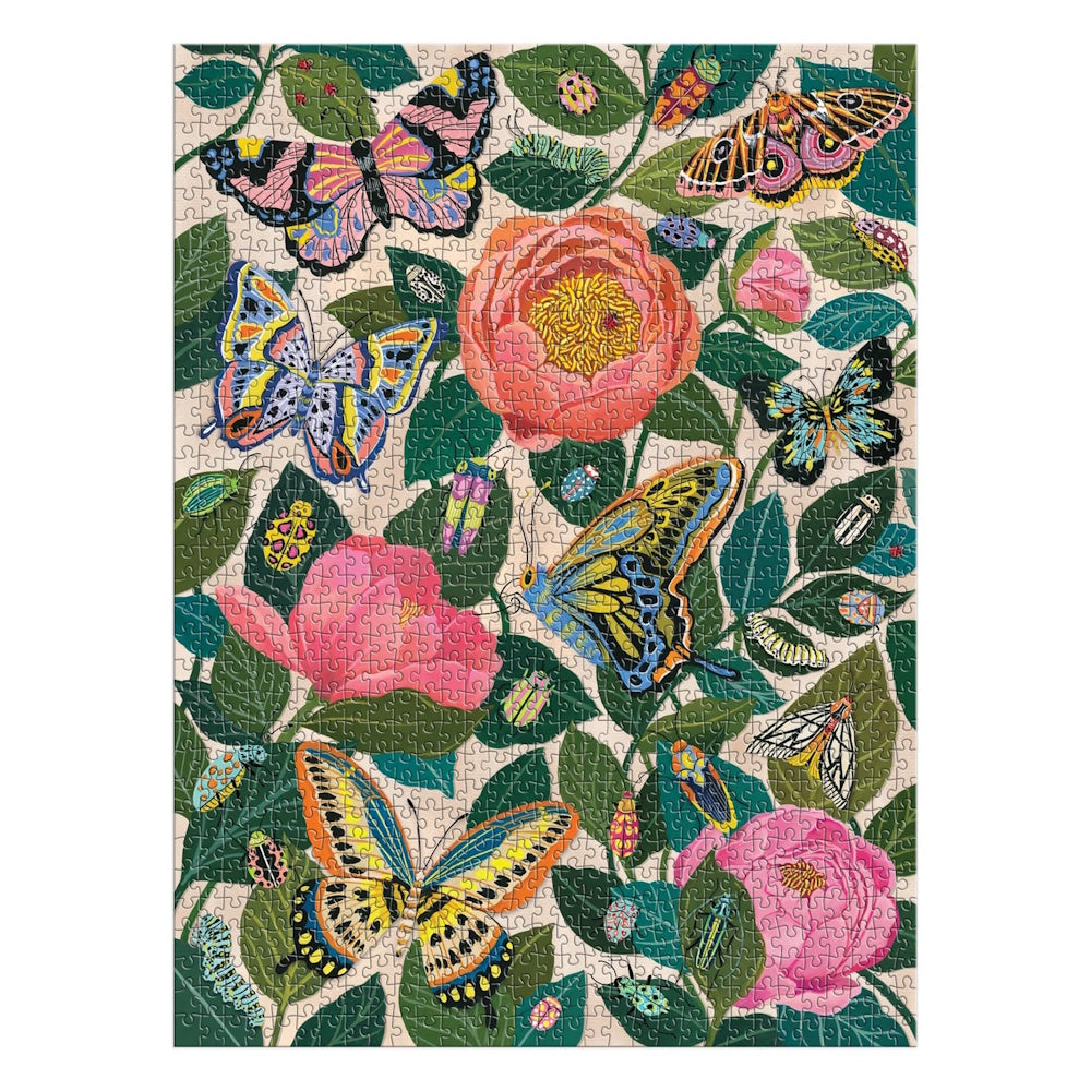 Galison 1000 Piece Puzzle - Between the Blooms