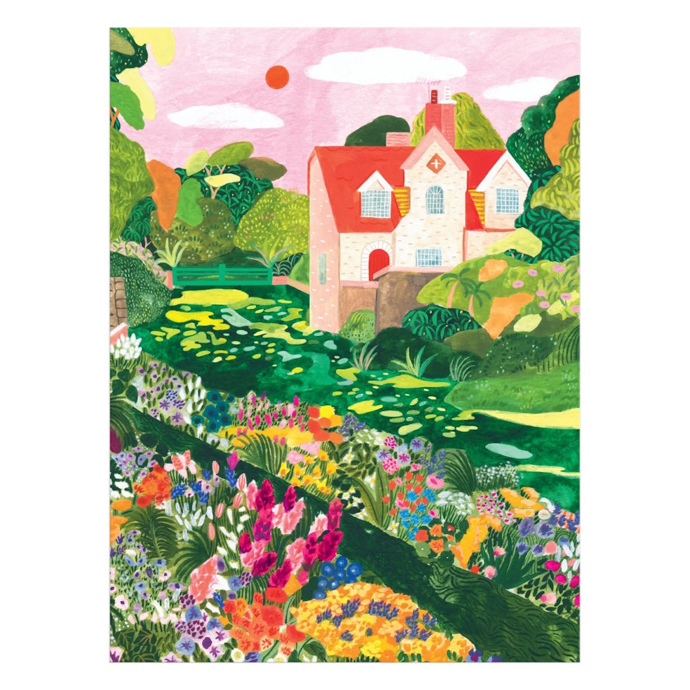 Galison 1000 Piece Puzzle - Blooming Meadow