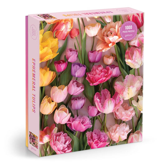 Galison 1000 Piece Puzzle - Ephemeral Tulips