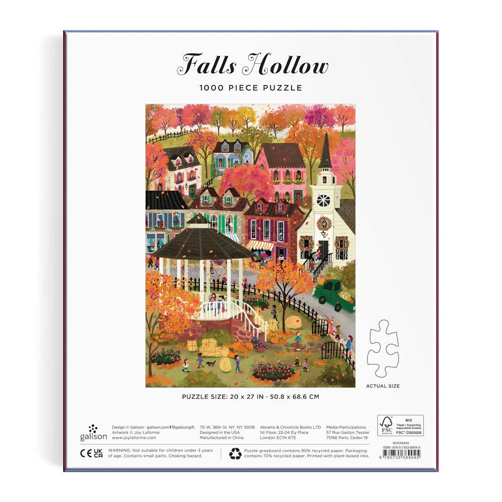 Galison 1000 Piece Puzzle - Falls Hollow