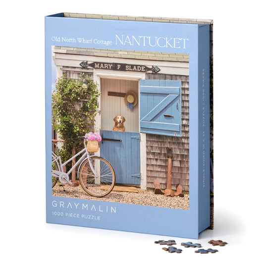 Galison Gray Malin Nantucket 1000 Piece Book Puzzle