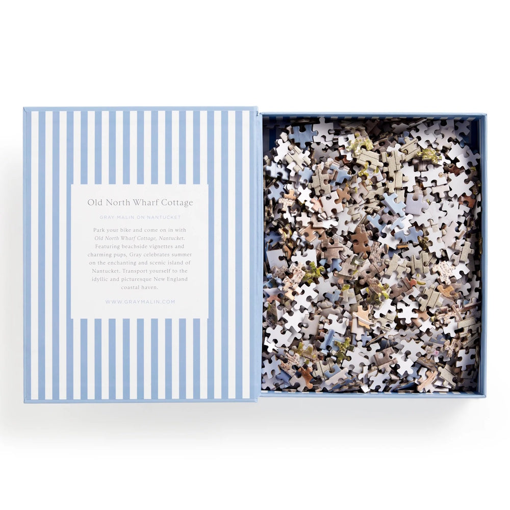 Galison Gray Malin Nantucket 1000 Piece Book Puzzle