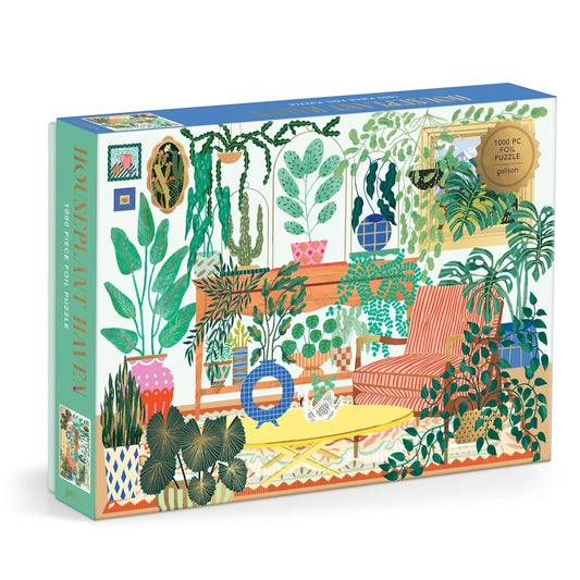 Galison 1000 Piece Puzzle - Houseplant Haven