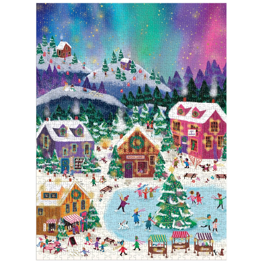 Galison 1000 Piece Puzzle - Joy Laforme Northern Lights