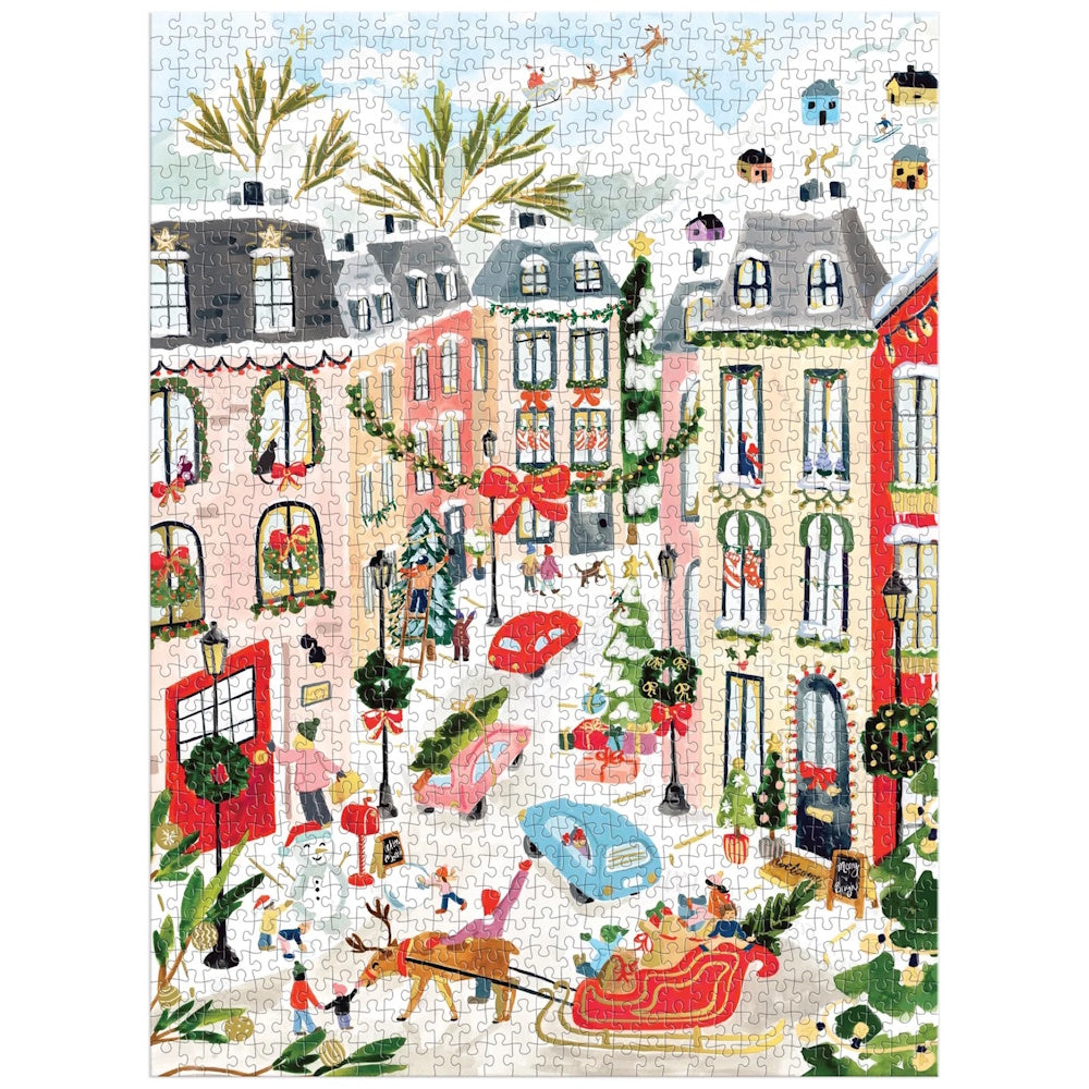 Galison 1000 Piece Puzzle - Merriest Village