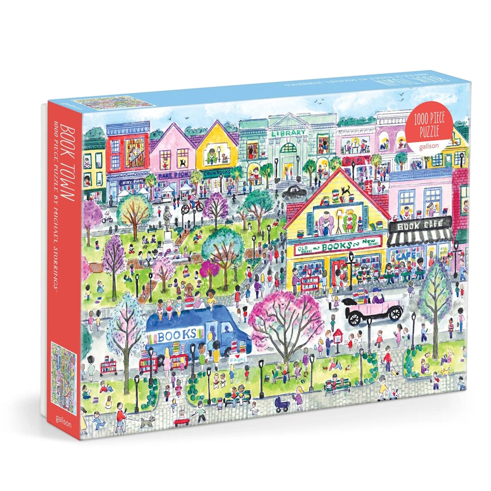 Galison 1000 Piece Puzzle - Michael Storrings Book Town