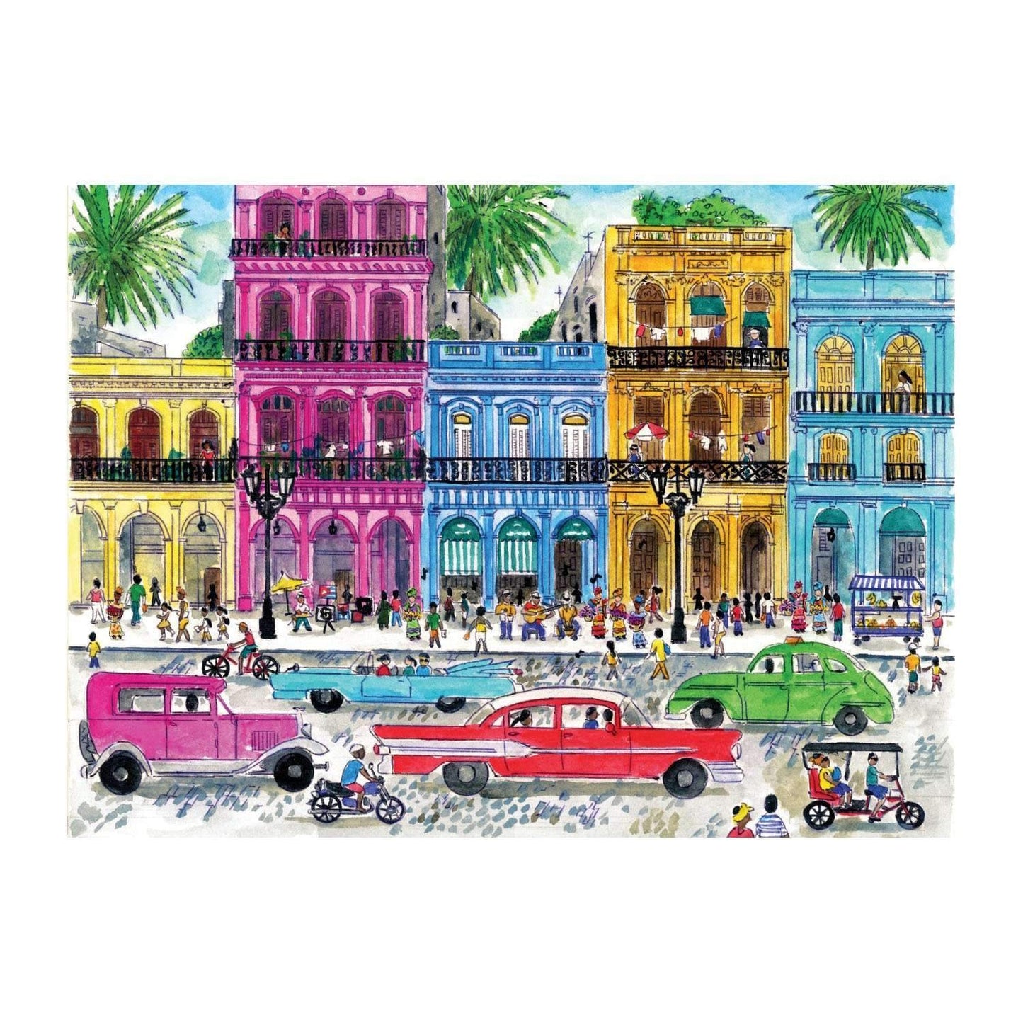 Galison 1000 Piece Puzzle - Michael Storrings Cuba