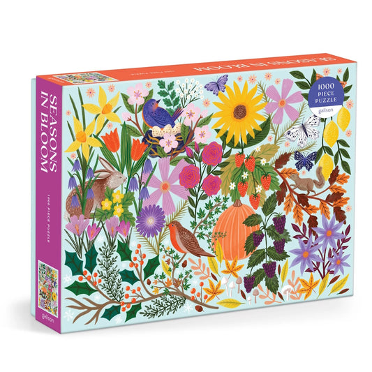 Galison 1000 Piece Puzzle - Seasons in Bloom