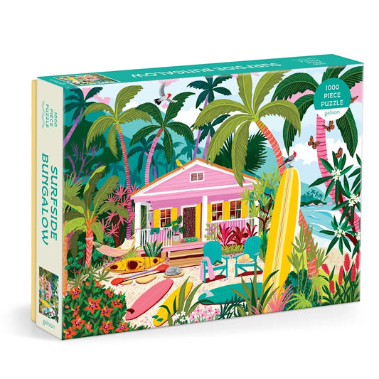 Galison 1000 Piece Puzzle - Surfside Bungalow