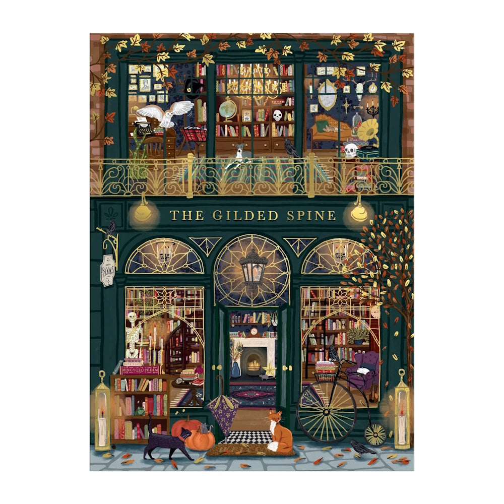 Galison 1000 Piece Puzzle - The Gilded Spine
