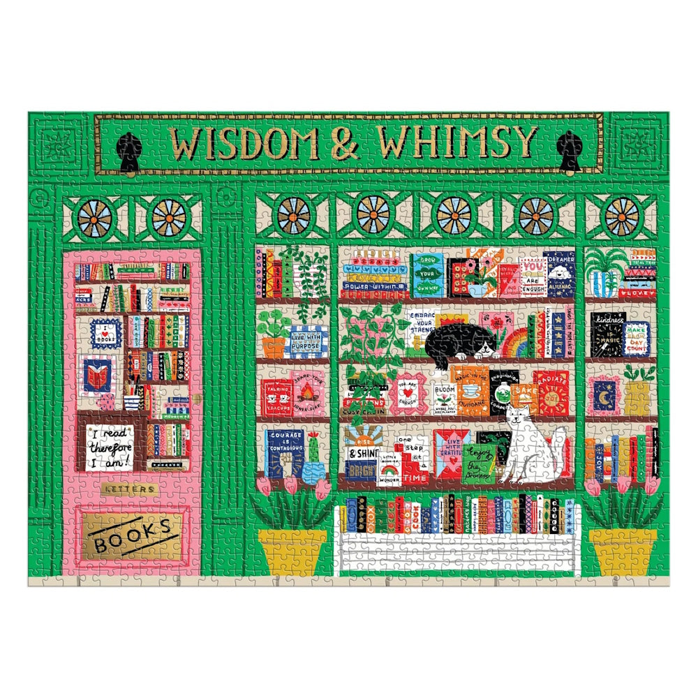 Galison 1000 Piece Puzzle - Wisdom & Whimsy