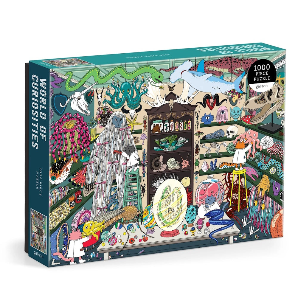 Galison 1000 Piece Puzzle - World of Curiosities