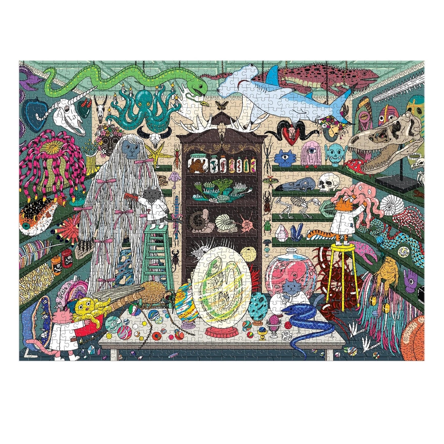 Galison 1000 Piece Puzzle - World of Curiosities