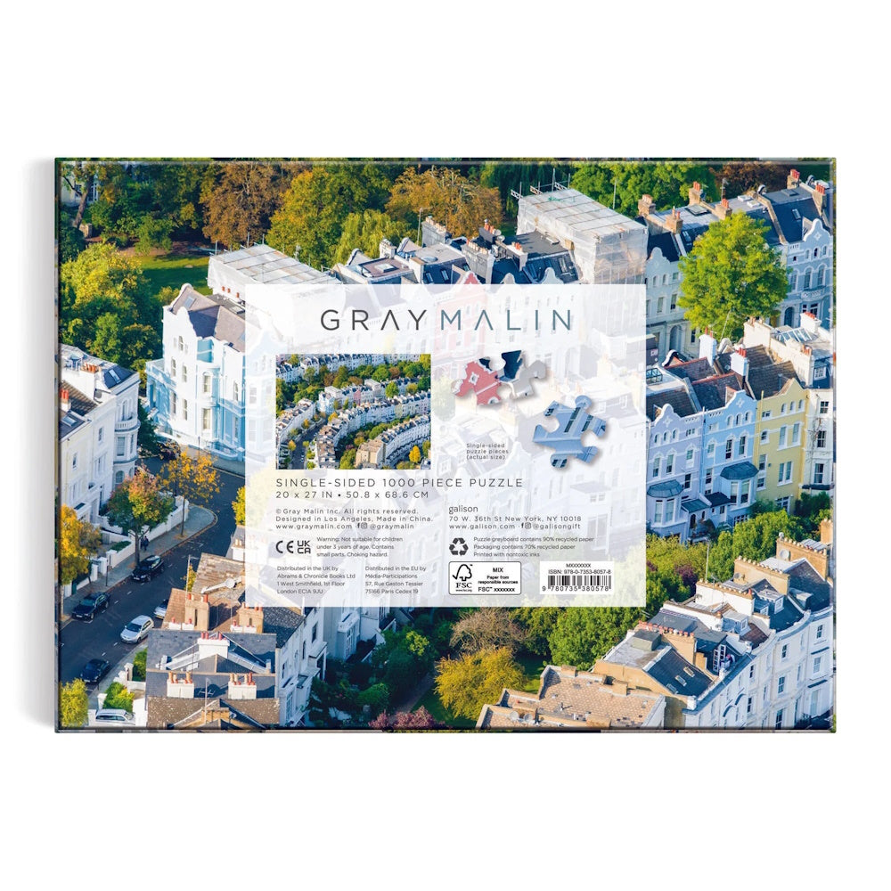 Galison 1000 Piece Puzzle - Gray Malin Notting Hill