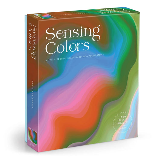 Galison 1000 Piece Jigsaw Puzzle - Sensing Colours