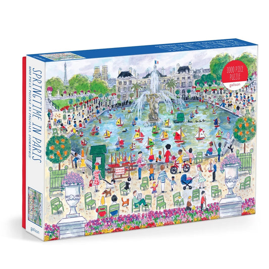 Galison 1000 Piece Puzzle - Michael Storrings Springtime in Paris