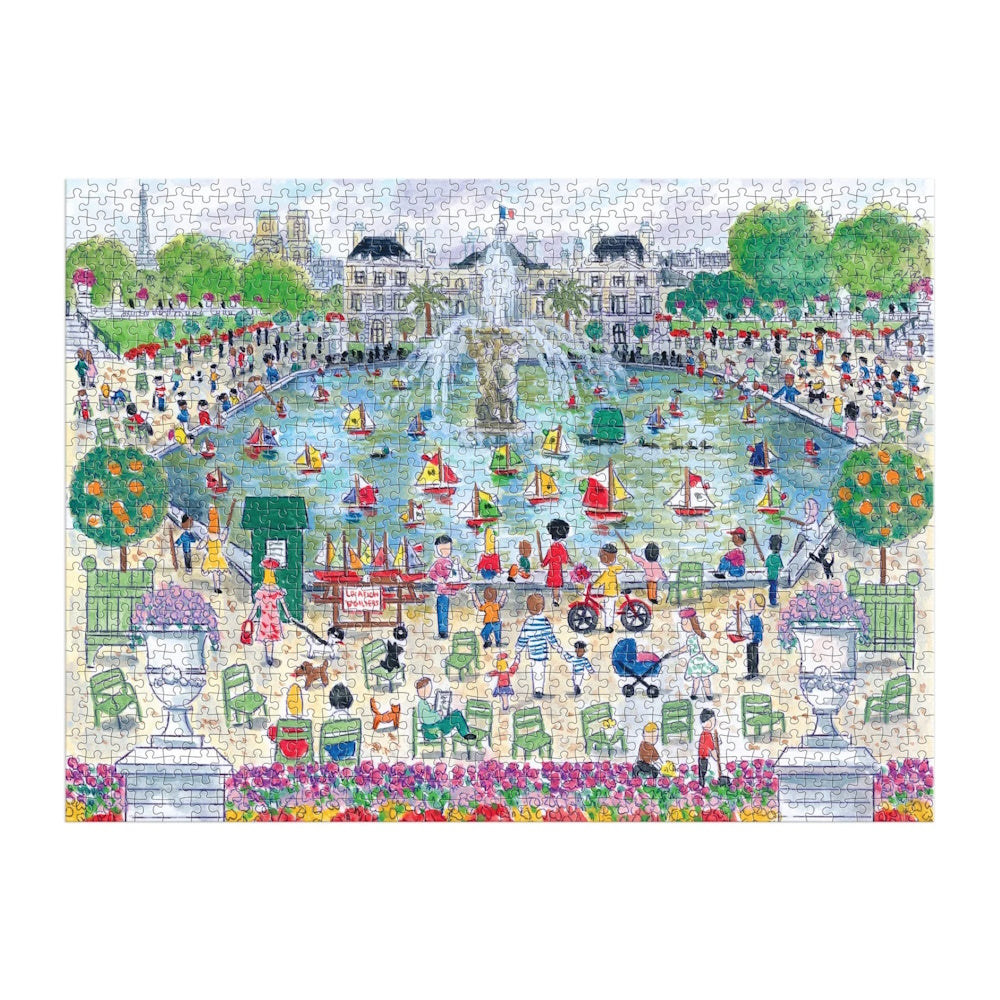 Galison 1000 Piece Puzzle - Michael Storrings Springtime in Paris