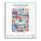 Galison 1500 Piece Puzzle - Michael Storrings Christmas Around the World