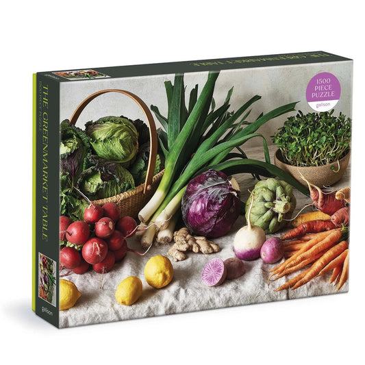 Galison 1500 Piece Puzzle - The Greenmarket Table