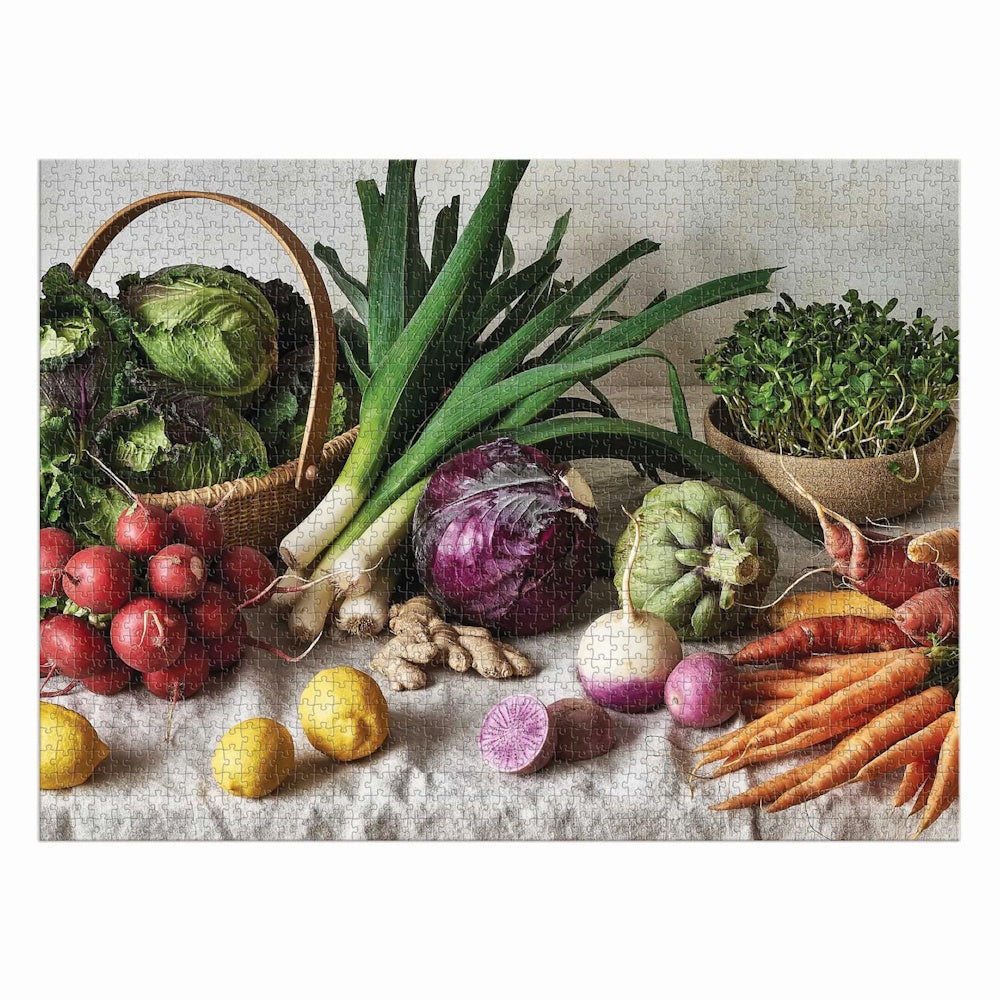 Galison 1500 Piece Puzzle - The Greenmarket Table