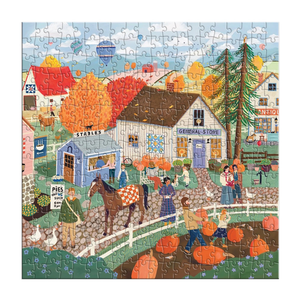 Galison 300 Large Piece Puzzle - Autumn Square