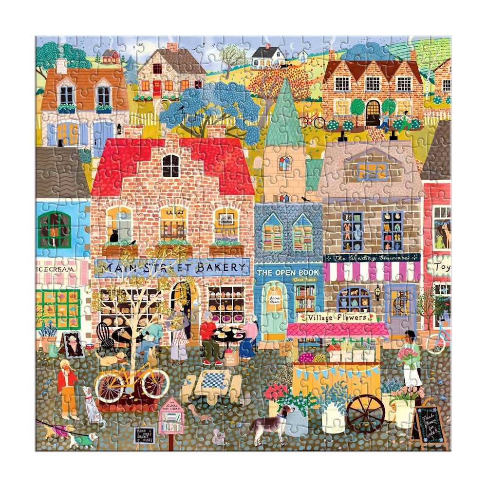 Galison 300 Large Piece Puzzle - Main Street Mornings