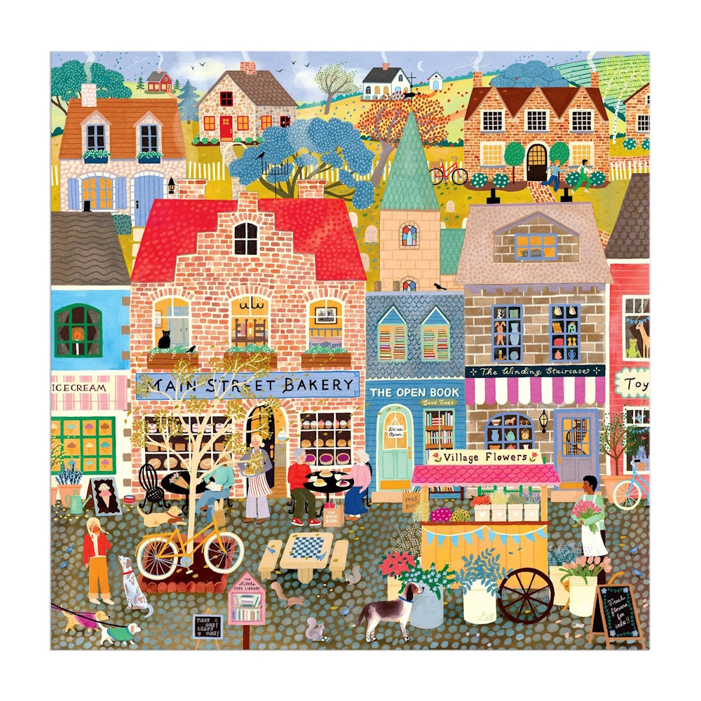 Galison 300 Large Piece Puzzle - Main Street Mornings