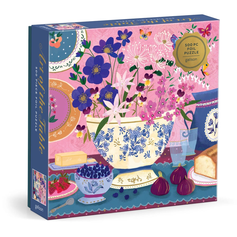 Galison 500 Piece Puzzle - Joy Laforme Art of the Table