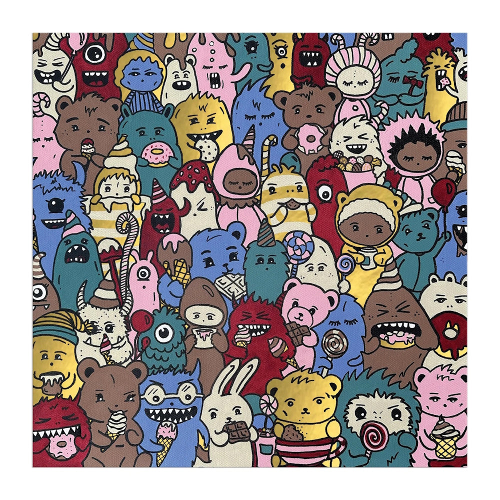 Galison 500 Piece Puzzle - Barbtropolis Sweet Dreams
