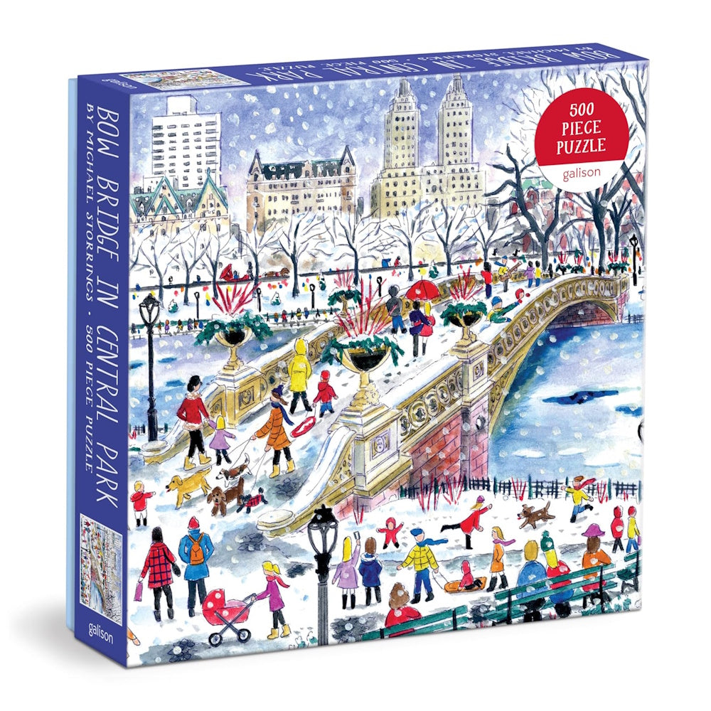 Galison 500 Piece Puzzle - Bow Bridge in Central Park