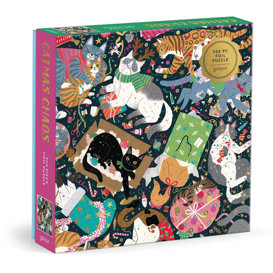 Galison 500 Piece Puzzle - Catmus Chaos