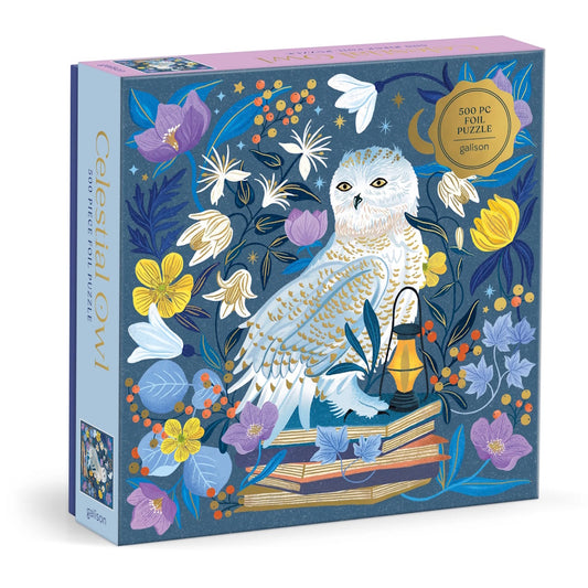 Galison 500 Piece Puzzle - Celestial Owl