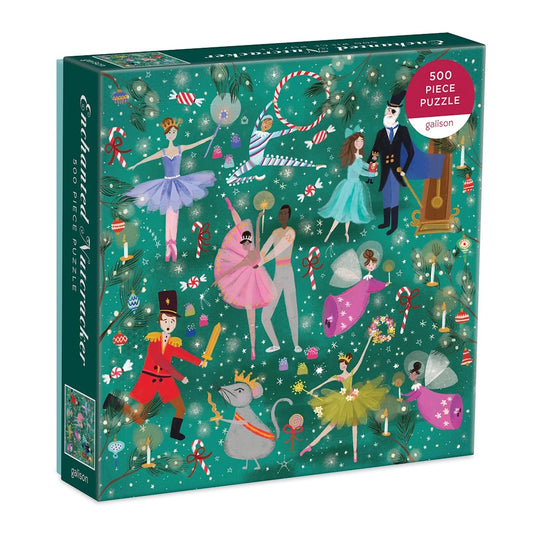 Galison 500 Piece Puzzle - Joy Laforme Enchanted Nutcracker