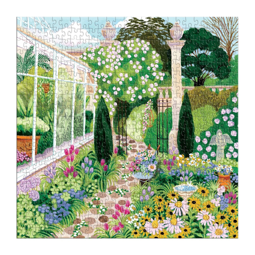 Galison 500 Piece Puzzle - Evergreen Gardens