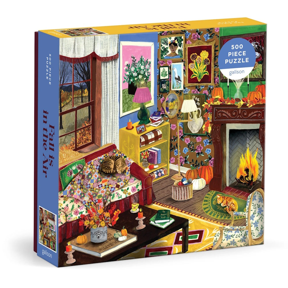 Galison 500 Piece Puzzle - Fall is in the Air