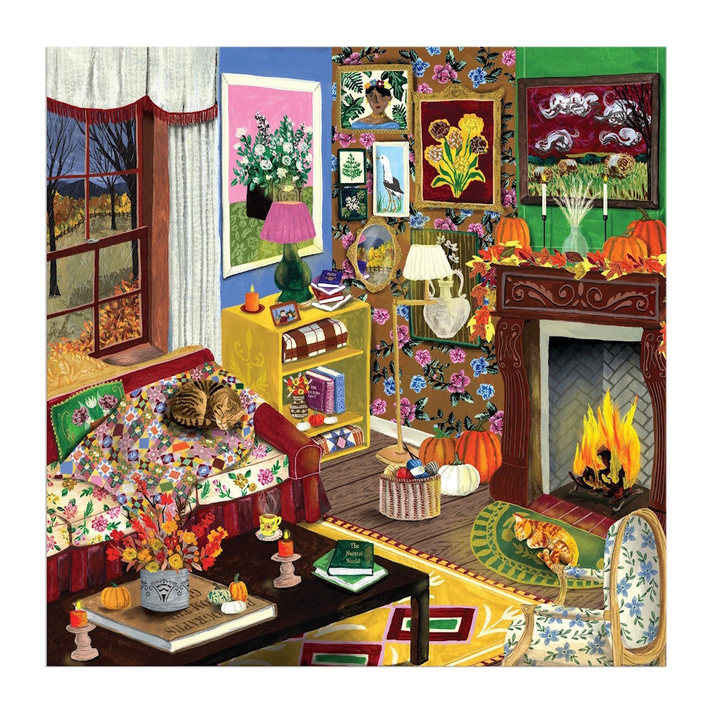 Galison 500 Piece Puzzle - Fall is in the Air