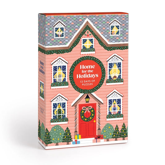 Galison Home for the Holidays Christmas Advent Puzzle