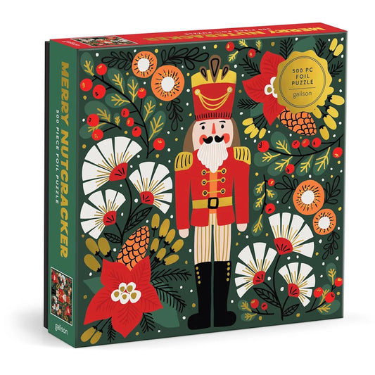 Galison 500 Piece Puzzle - Merry Nutcracker