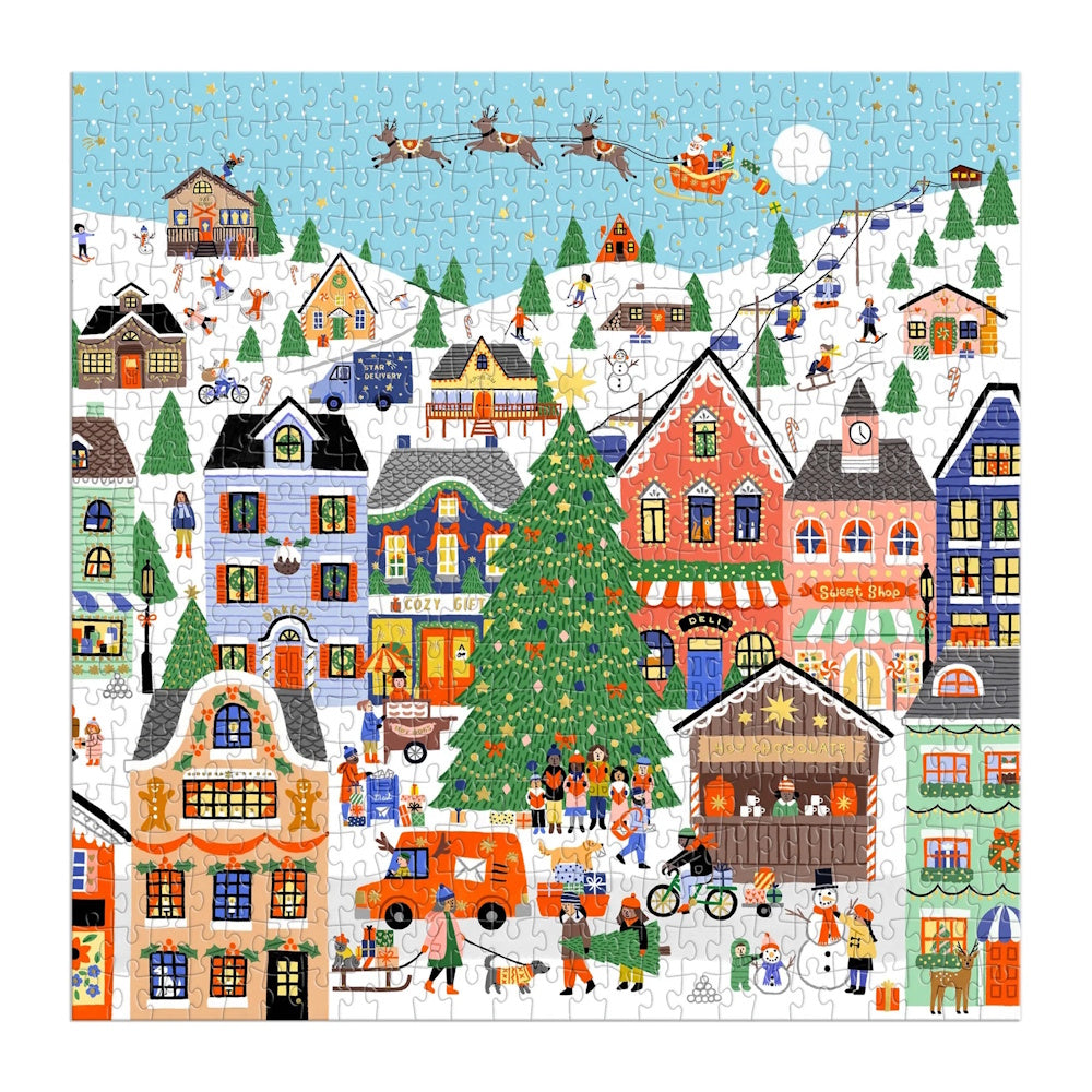 Galison 500 Piece Puzzle - Merryville