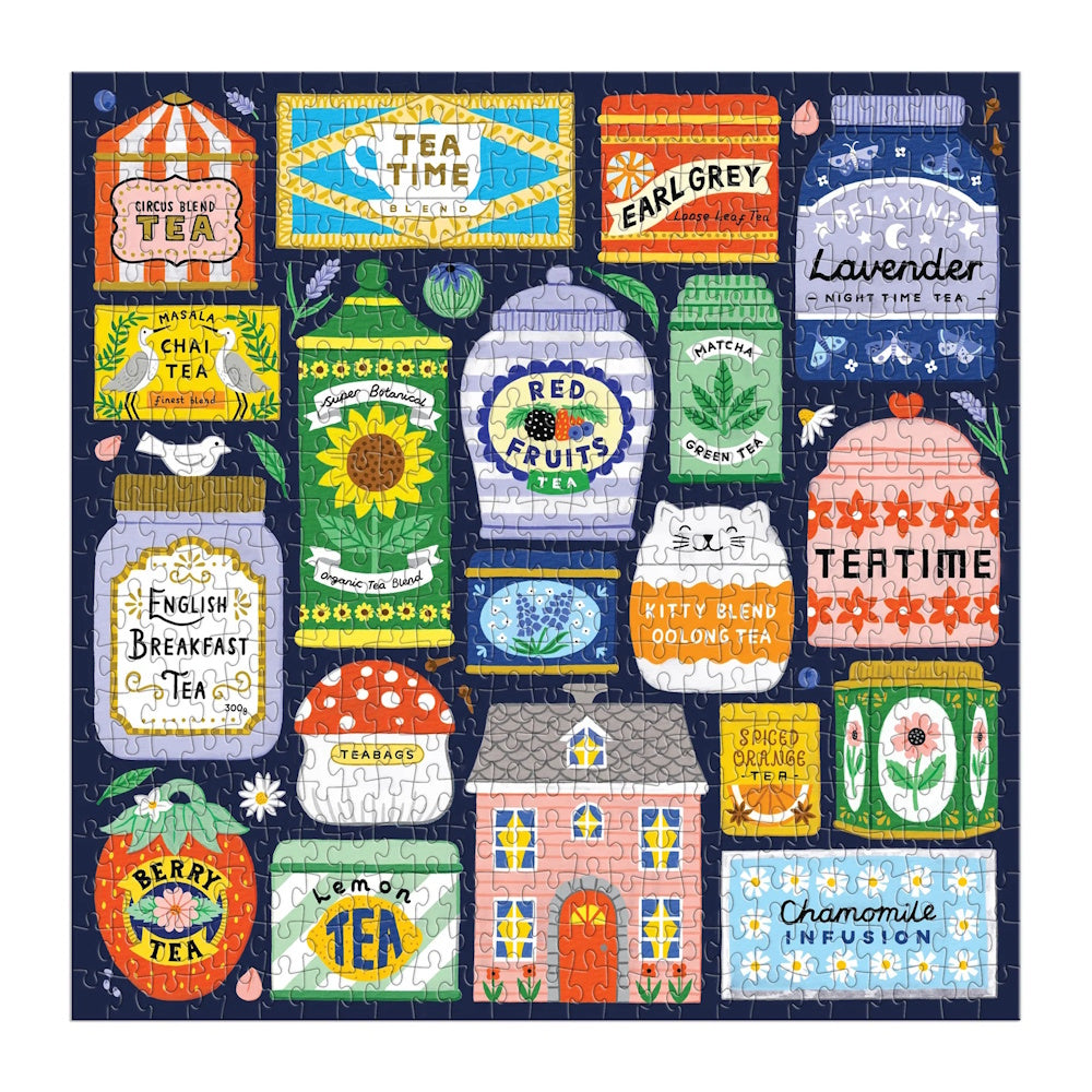 Galison 500 Piece Puzzle - Spot of Tea