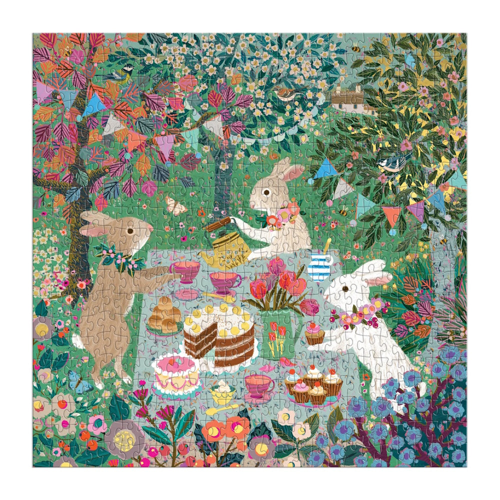 Galison 500 Piece Puzzle - Spring Tea Party