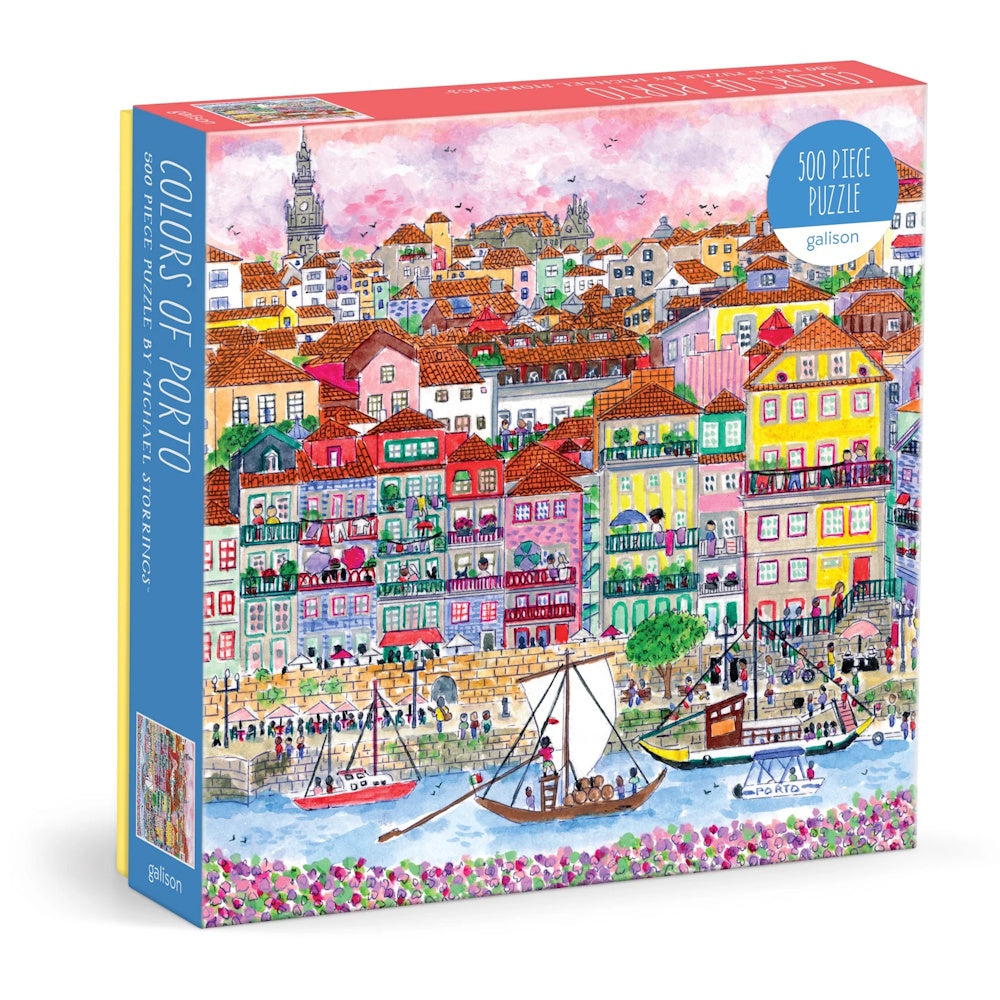 Galison 500 Piece Puzzle - Michael Storrings Colours of Porto