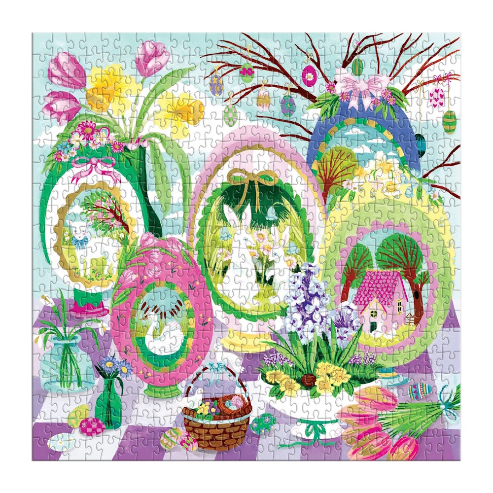 Galison 500 Piece Puzzle - Windows to Spring