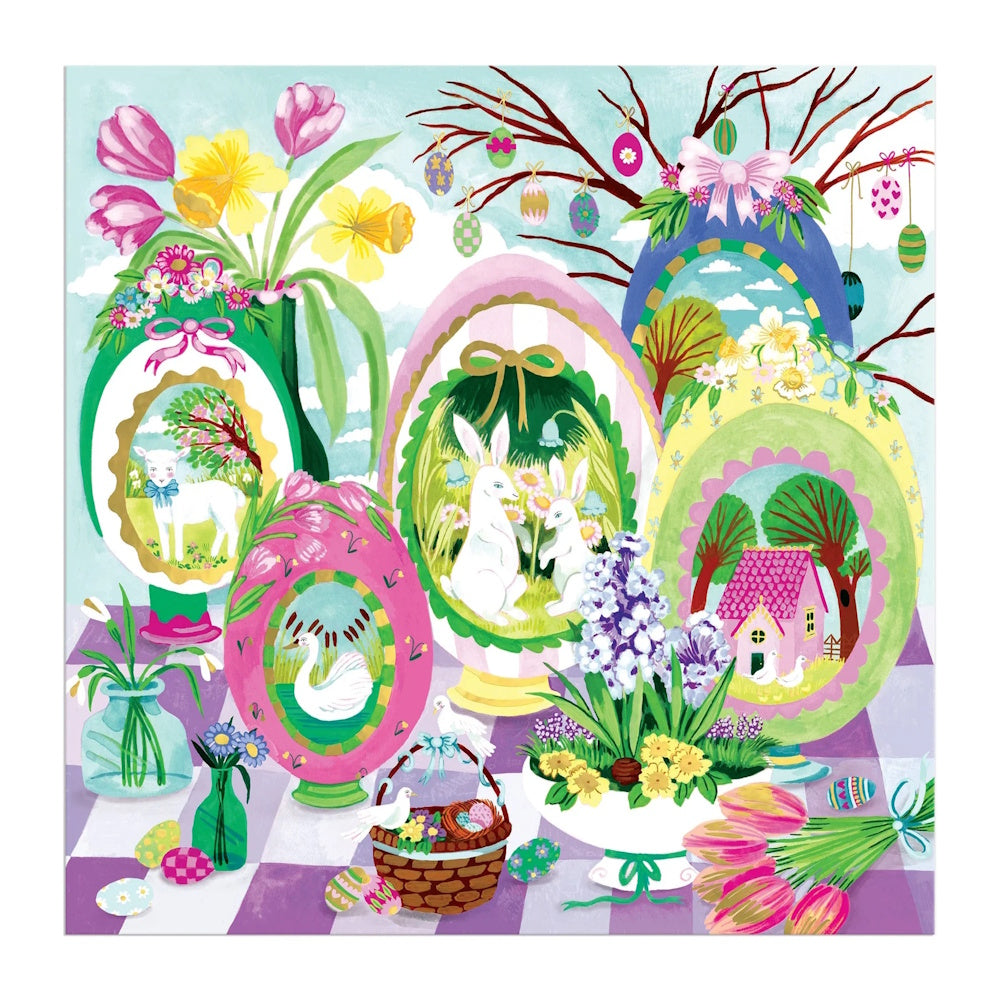Galison 500 Piece Puzzle - Windows to Spring