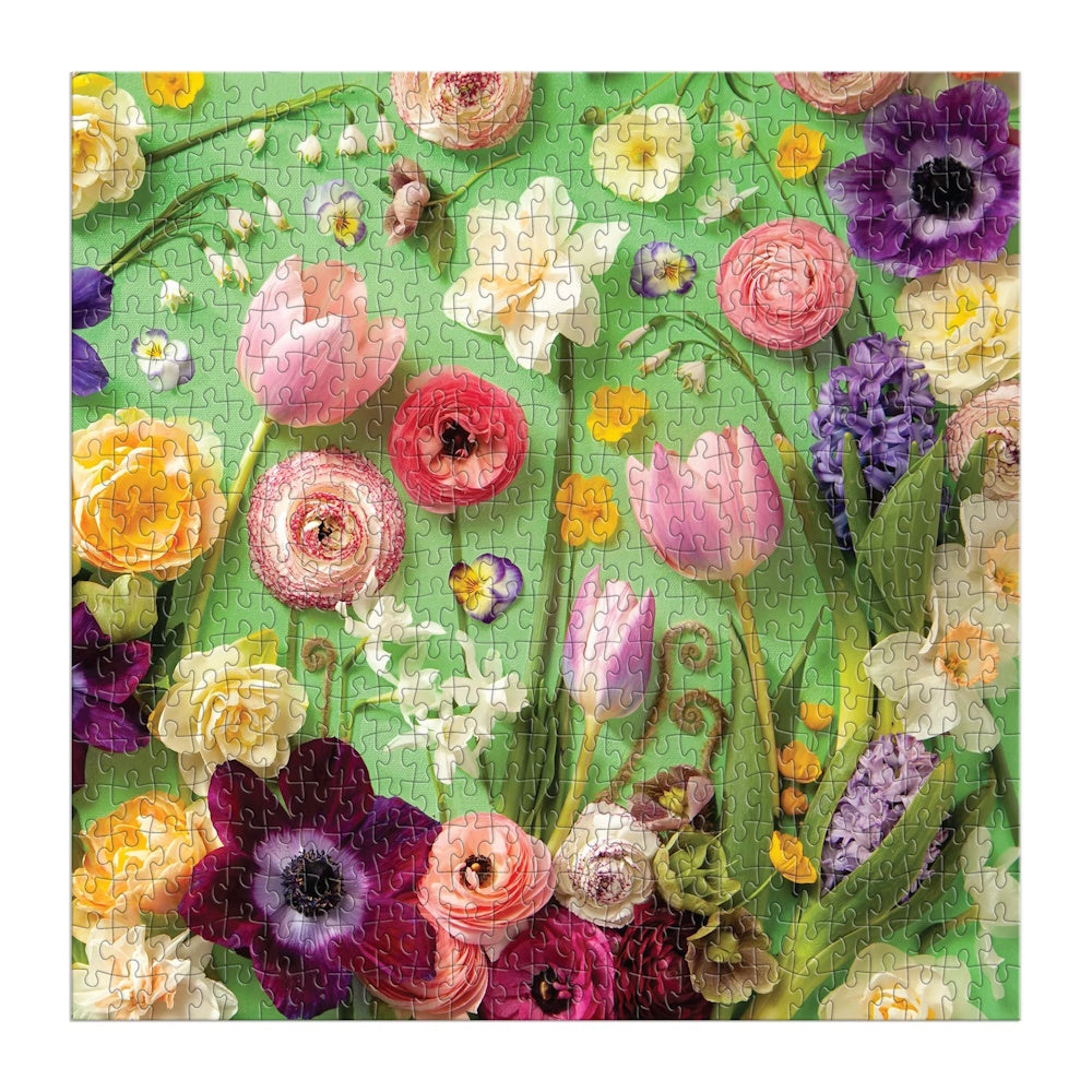 Galison 500 Piece Puzzle - Springtime Petals